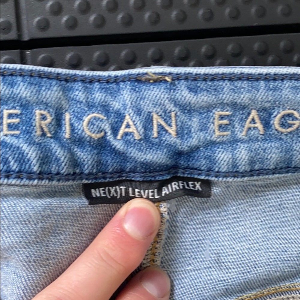 Men’s AE distressed jeans skinny - Picture 2 of 4